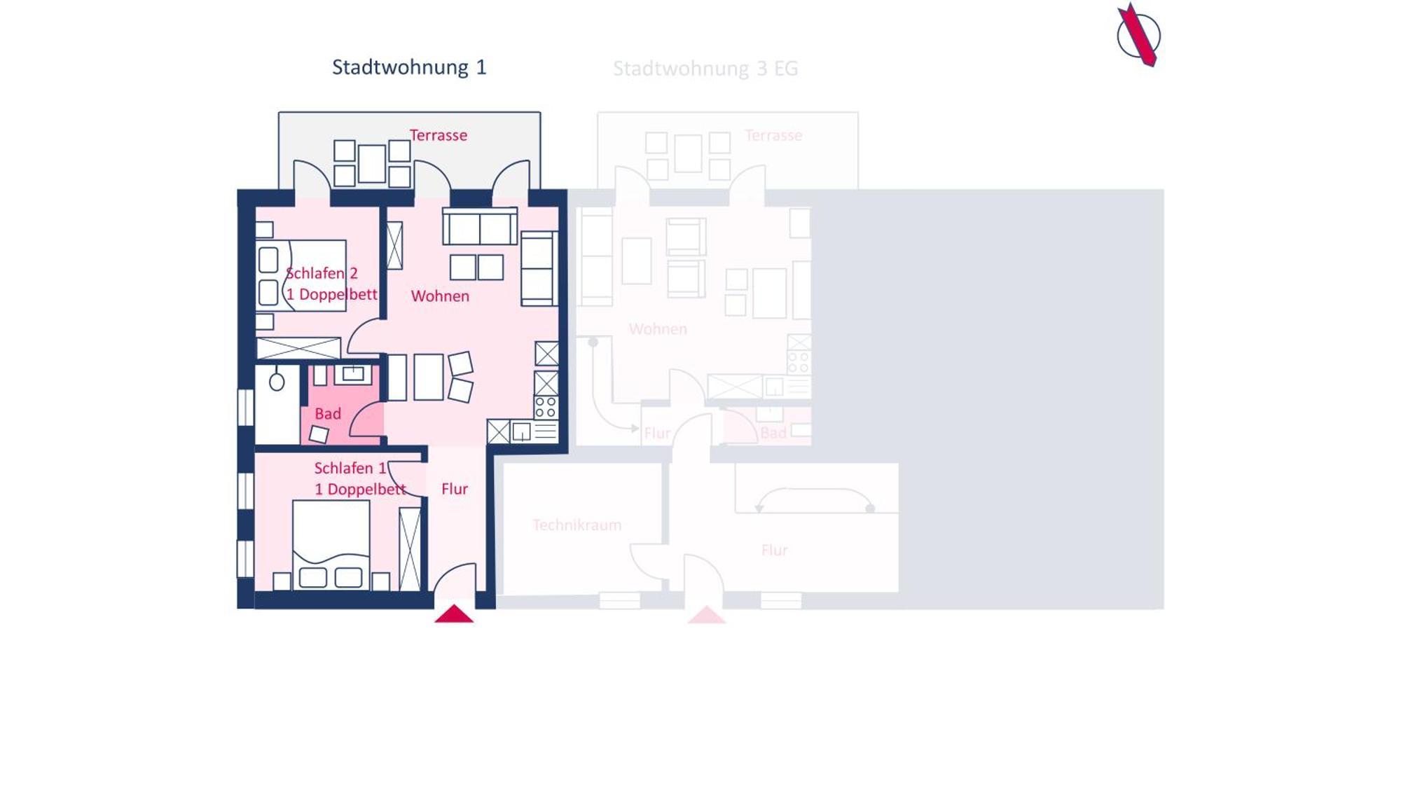 Stadtwohnung 1 Wyk auf Föhr Exterior foto
